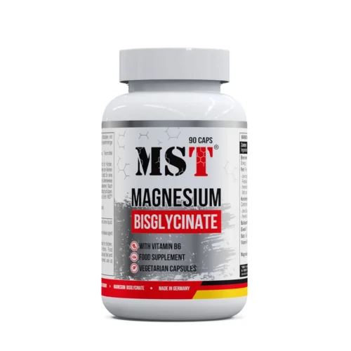 Магній бісгліцинат MST Magnesium Bisglycinate + Vitamin B6 90 капсул
