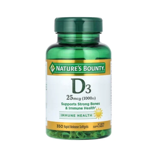 Nature's Bounty Vitamin D3 1000 IU 350 софтгелів