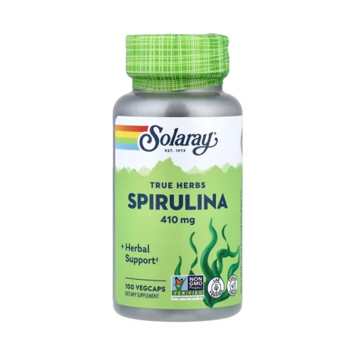 Solaray Spirulina Algae 410 mg 100 капсул спіруліна