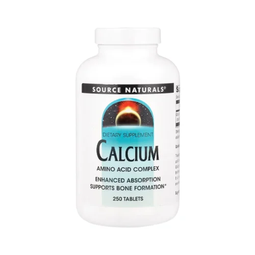 Source Naturals Calcium 200 mg 250 таблеток кальцій амінокислотний комплекс