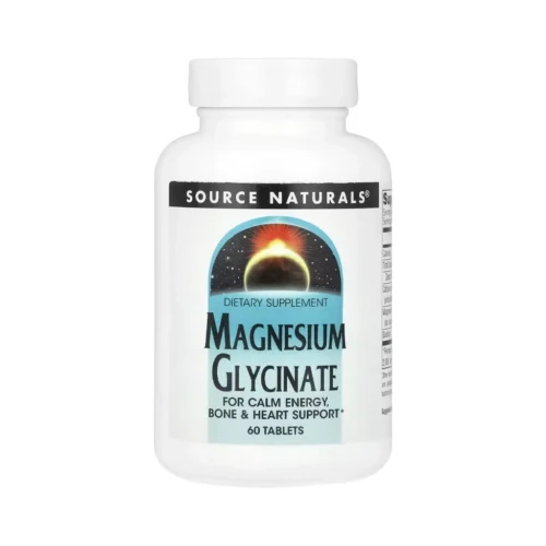 Магній гліцинат Source Naturals Magnesium Glycinate 60 таблеток
