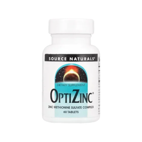 Source Naturals OptiZinc патентований цинк монометіонін 30 мг 60 таблеток