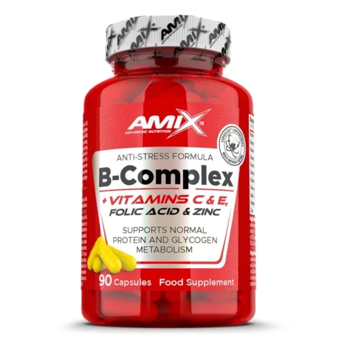Amix B-Complex + vit.C & vit.E комплекс вітамінів групи B 90 капсул