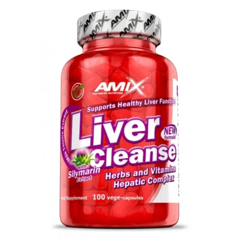 Комплекс для печінки, Amix Liver Cleanse – 100 vege-capsules