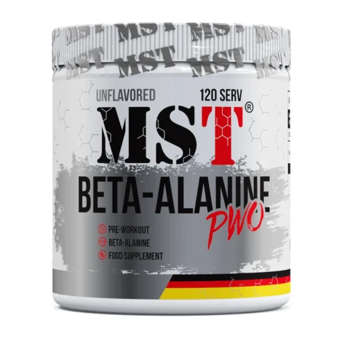 Бета-аланін, MST® Beta-Alanine PWO pre-workout – 300 грам