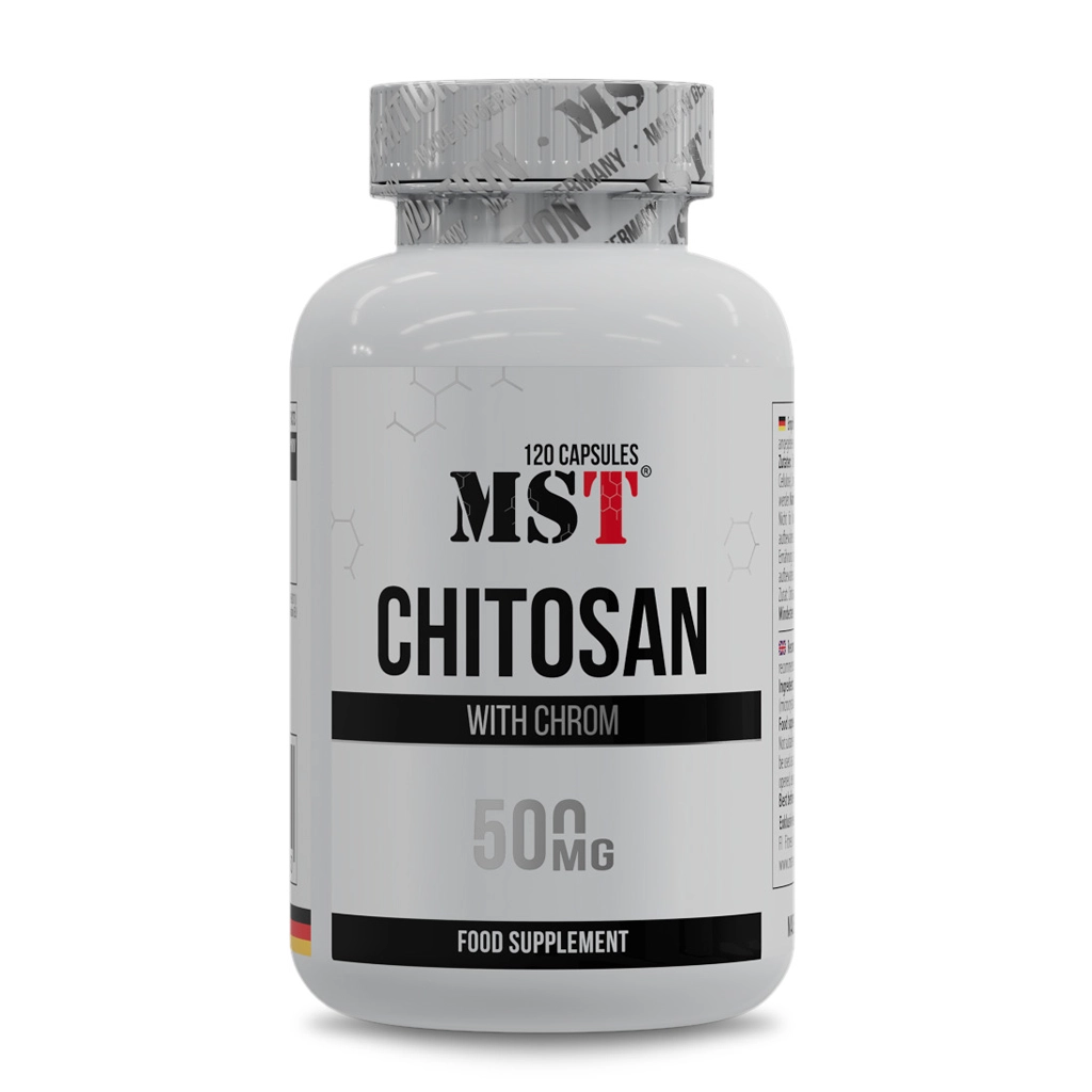 MST Chitosan 500 mg with Chrom хітозан з хромом 120 капсул