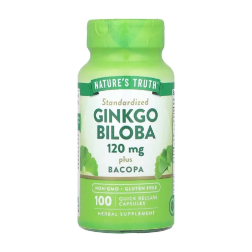 Nature's Truth Ginkgo Biloba Plus Bacopa гінкго білоба з бакопою 120 мг 100 капсул