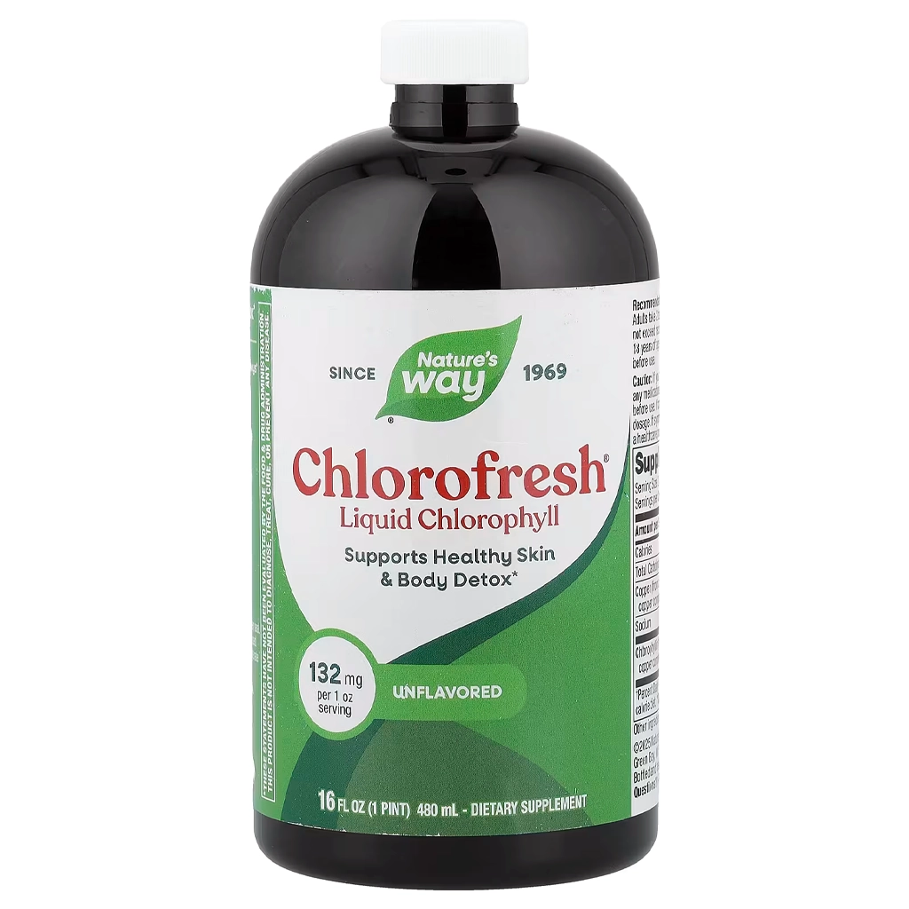 Nature's Way Chlorofresh Liquid рідкий хлорофіл хлорофілін 480 мл