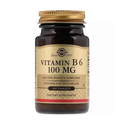 Solgar Vitamin B6 вітамін В6 100 мг 100 таблеток