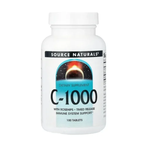 Source Naturals C-1000 вітамін С 1000 мг 100 таблеток Timed Release