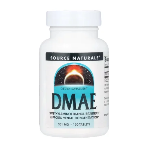 ДМАЕ, Source Naturals DMAE 351mg – 50 tabs