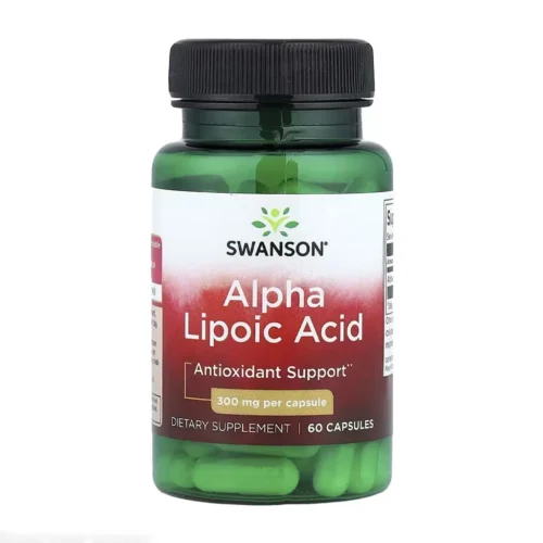 Swanson Alpha Lipoic Acid альфа-ліпоєва кислота 300 мг 60 капсул