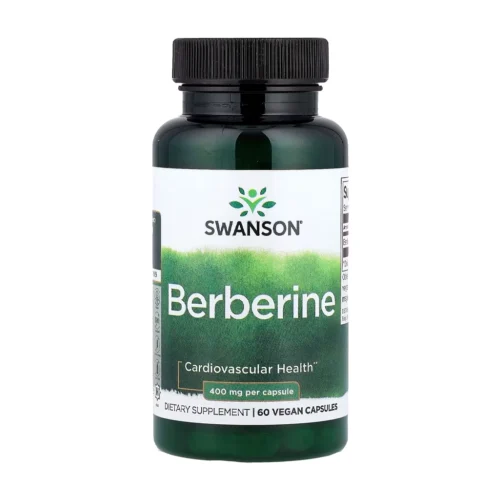 Swanson Berberine берберин 400 мг 60 веганських капсул
