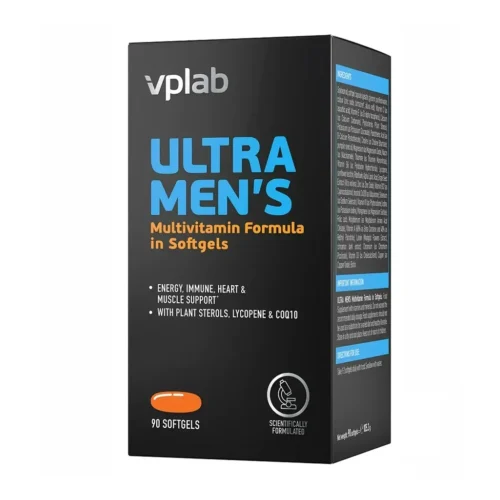 VPLab Ultra Men's Sport мультивітамінний комплекс для чоловіків 90 софтгель-капсул