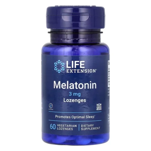 Мелатонін, Life Extension Melatonin 3mg – 60 vegetarian lozenges