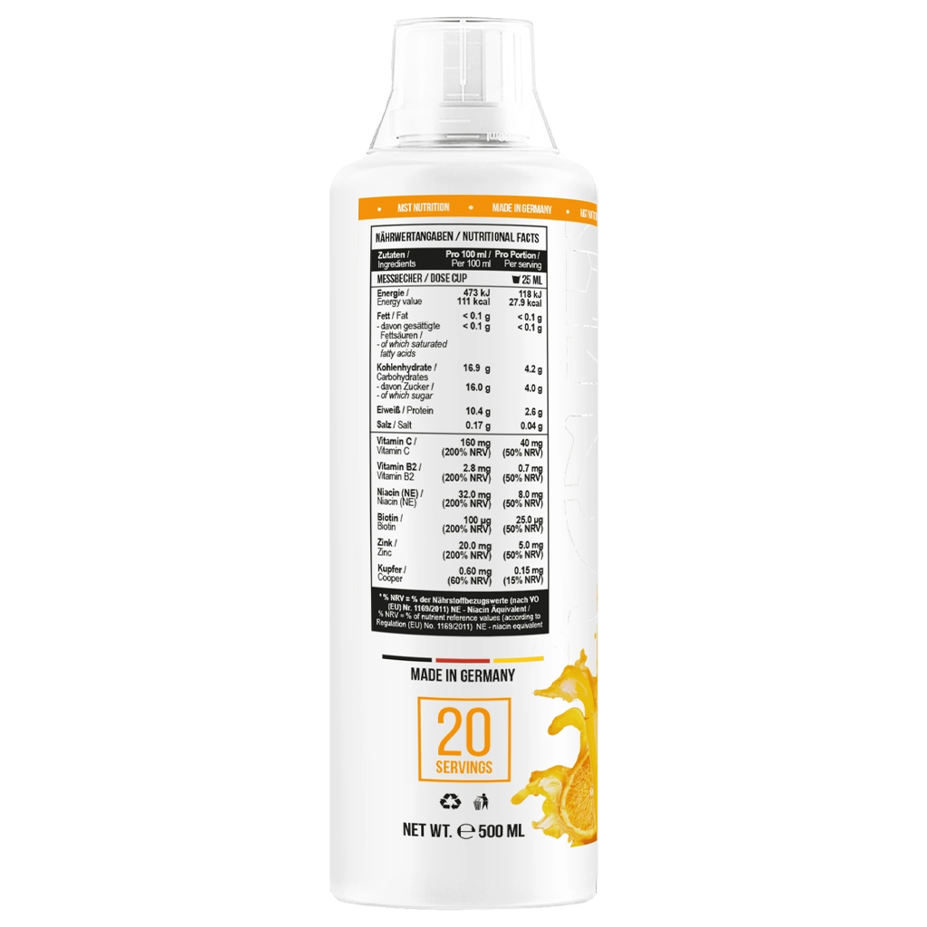 Коллаген жидкий + Биотин, MST® Collagen Peptides + Biotin Verisol® - 500 мл 2 MST Collagen Peptides + Biotin Verisol рідкий колаген з біотином 500 мл німецька якість