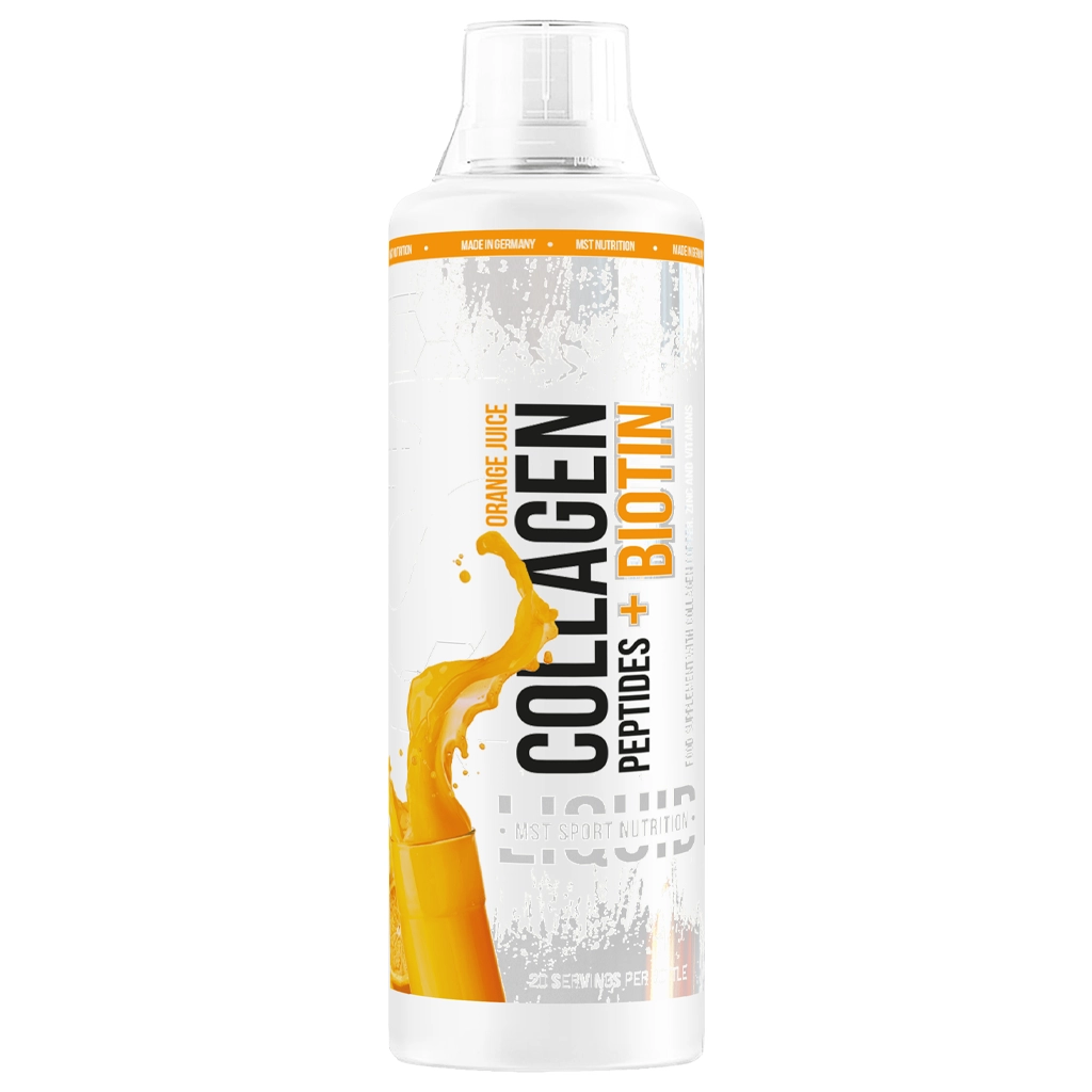 Коллаген жидкий + Биотин, MST® Collagen Peptides + Biotin Verisol® - 500 мл 1 MST Collagen Peptides + Biotin Verisol рідкий колаген з біотином 500 мл німецька якість