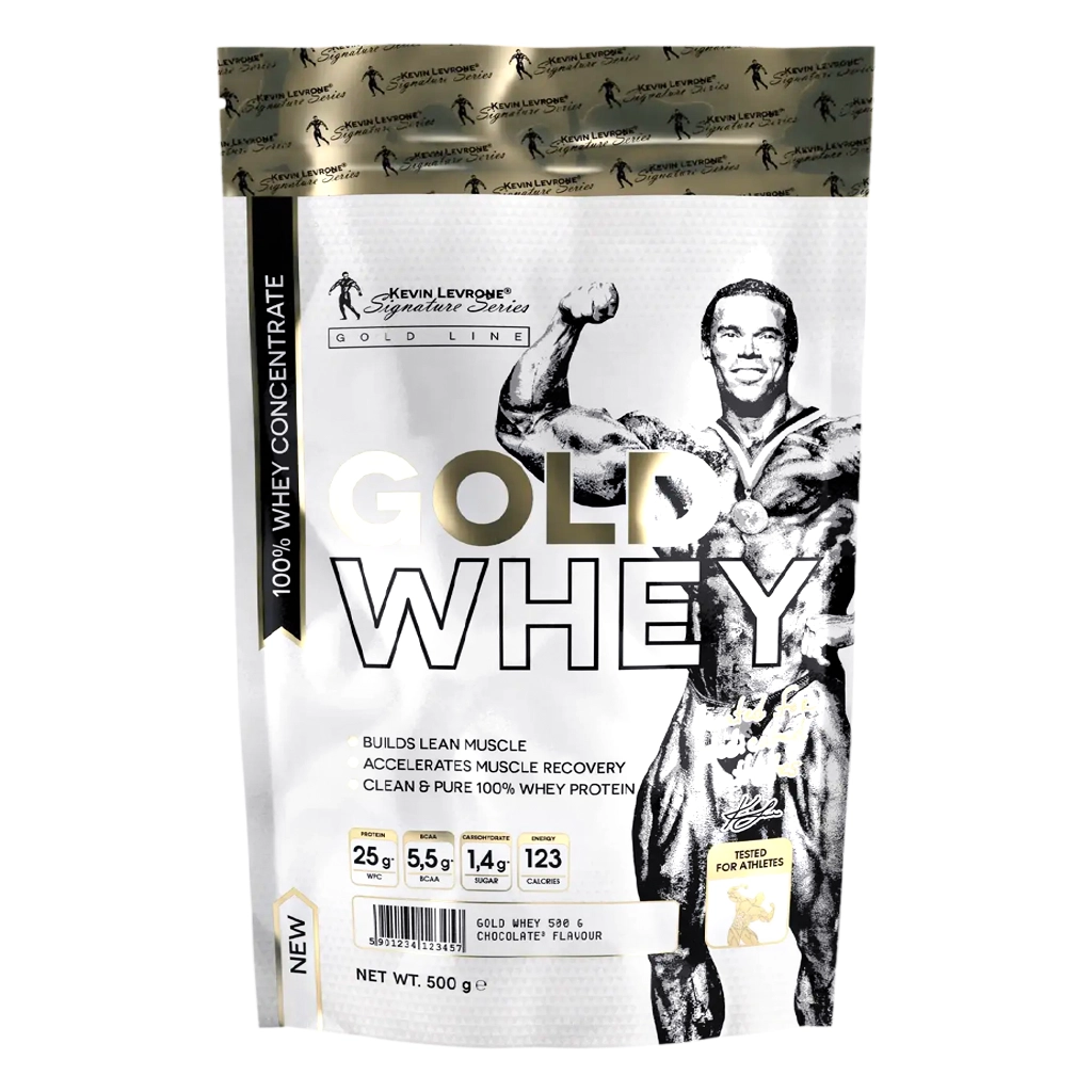 Сывороточный протеин концентрат, Kevin Levrone Gold Whey - 500 грамм 1 Kevin Levrone Gold Whey 500 г — сироватковий протеїн концентрат