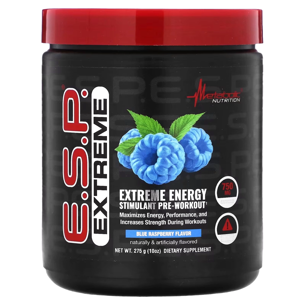 Передтренувальний комплекс, Metabolic Nutrition, E.S.P. Extreme Energy Stimulant Pre-Workout – 275 g
