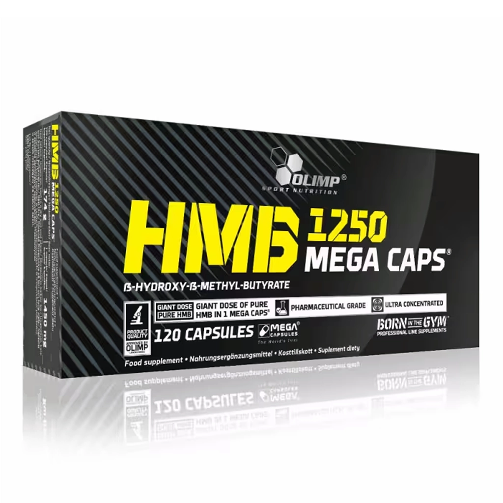 Гідроксиметилбутират, ГМБ, Olimp HMB 1250 Mega – 120 capsules