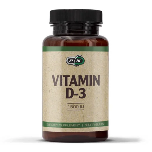 Вітамін Д3, Pure Nutrition USA VITAMIN D-3 1500 IU – 100 tab