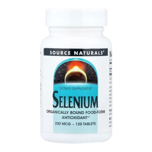 Селен, Source Naturals Selenium 200 mcg