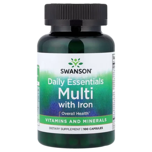 Мультивітамінний комплекс, Swanson Multi and Mineral Daily – 100 caps