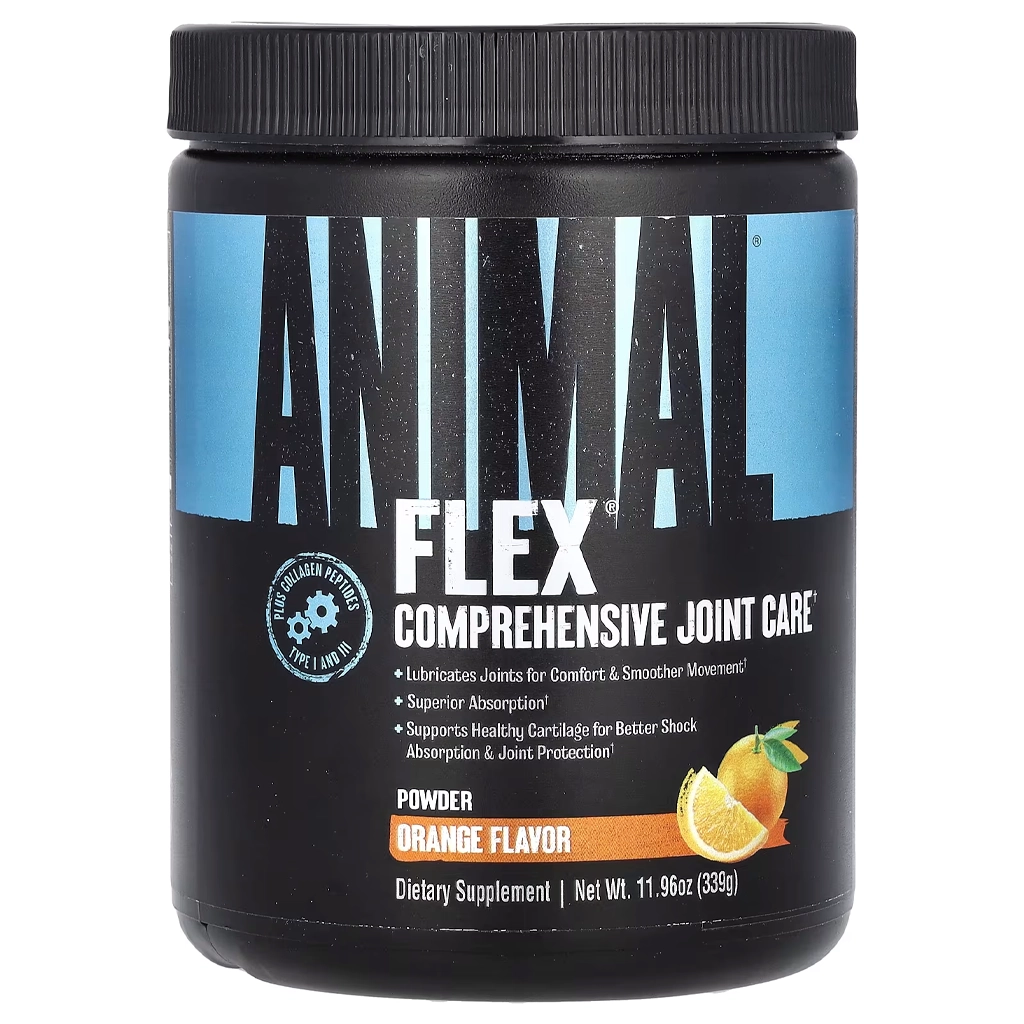 Комплекс хондропротекторів для підтримки суглобів, Animal, Flex® Powder – 339 g