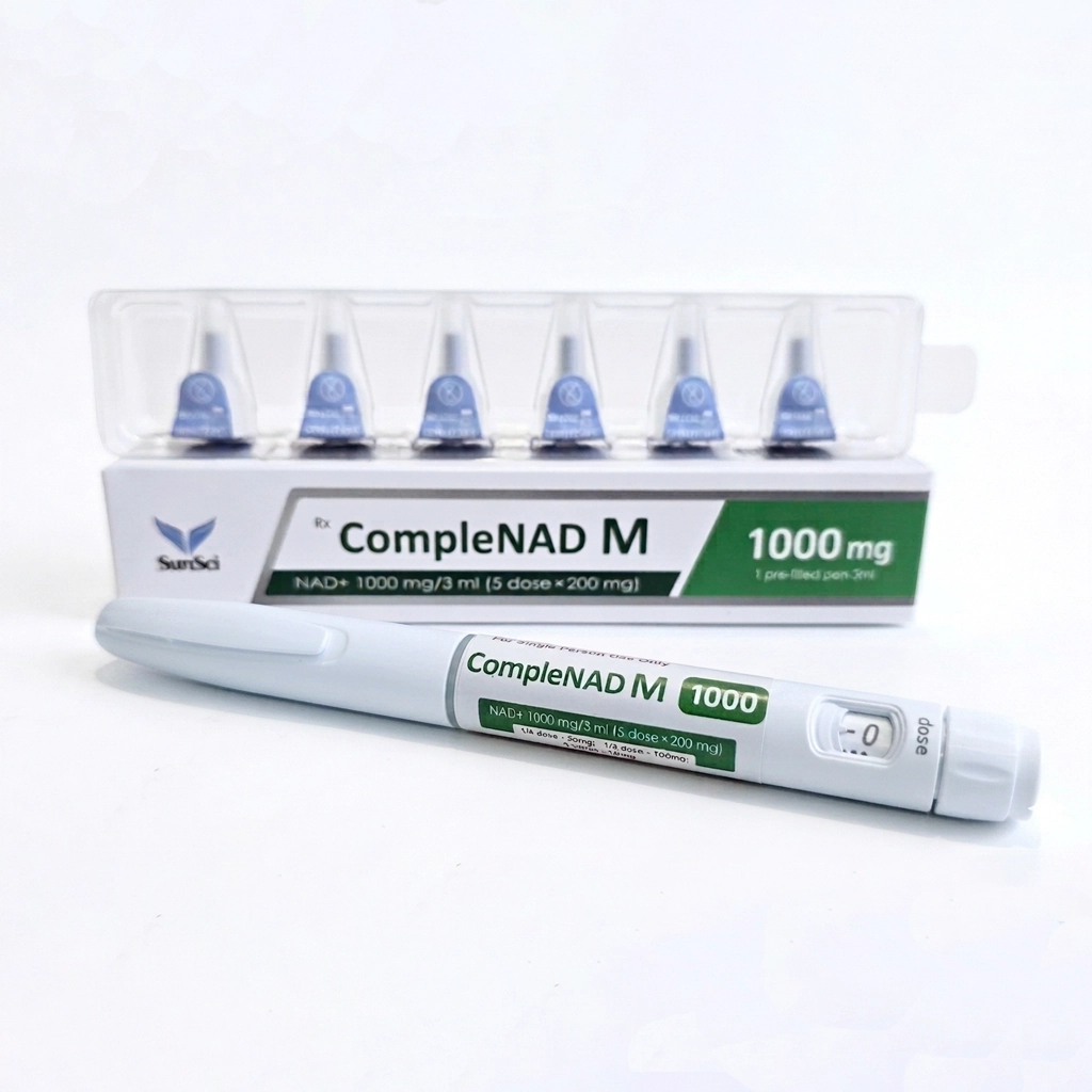 NAD+ ін’єкції CompleNAD M Pen 1000 мг — шприц-ручка SunSci