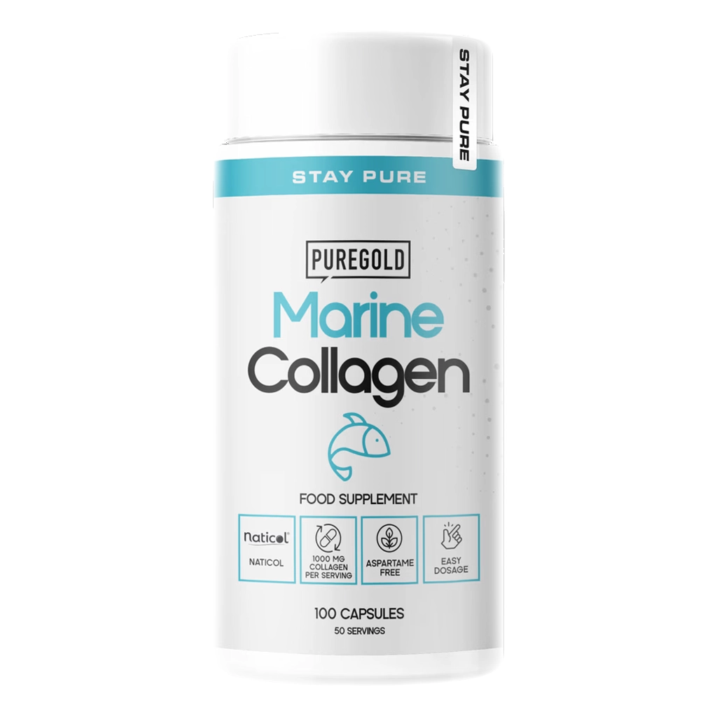 Pure Gold Marine Collagen морський колаген 1000 мг 100 капсул