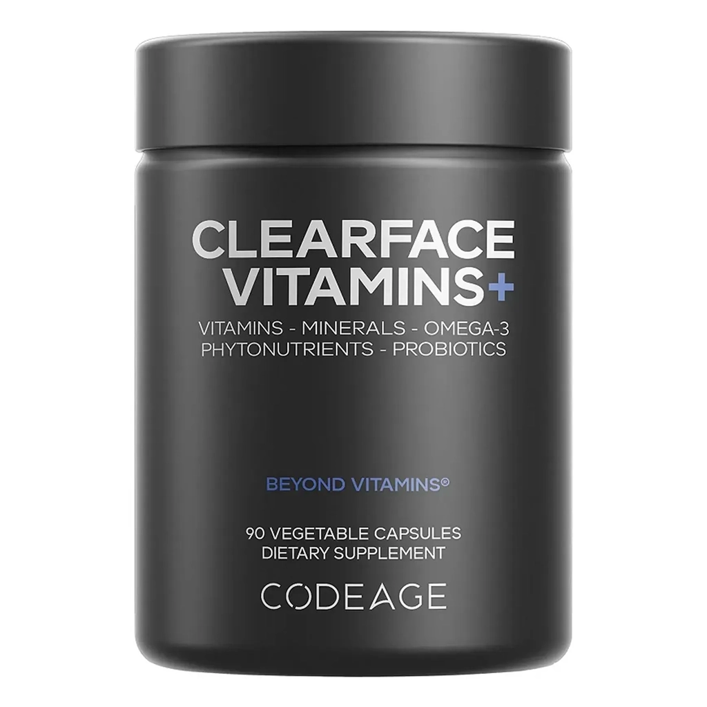 Codeage Clearface Vitamins+ вітаміни для шкіри 90 рослинних капсул