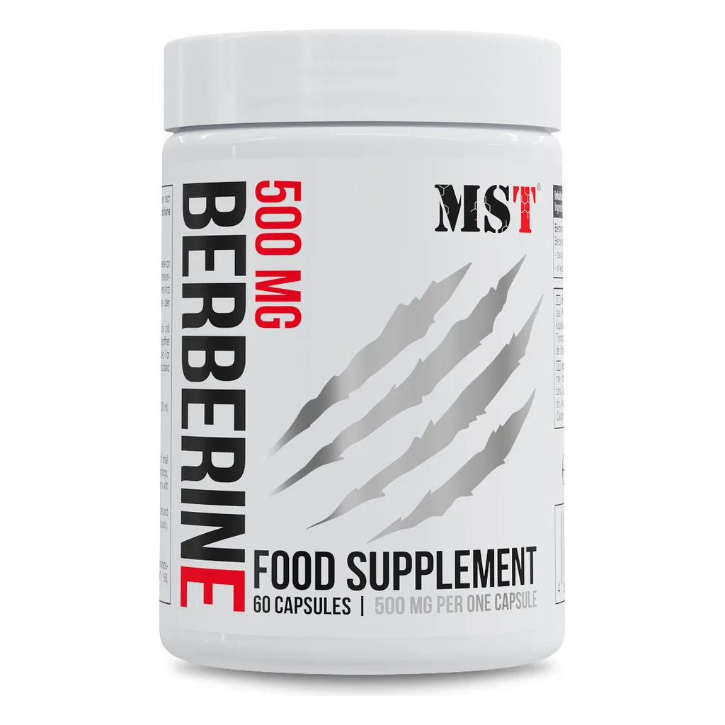 Берберин, MST Berberine 500 mg - 60 капсул