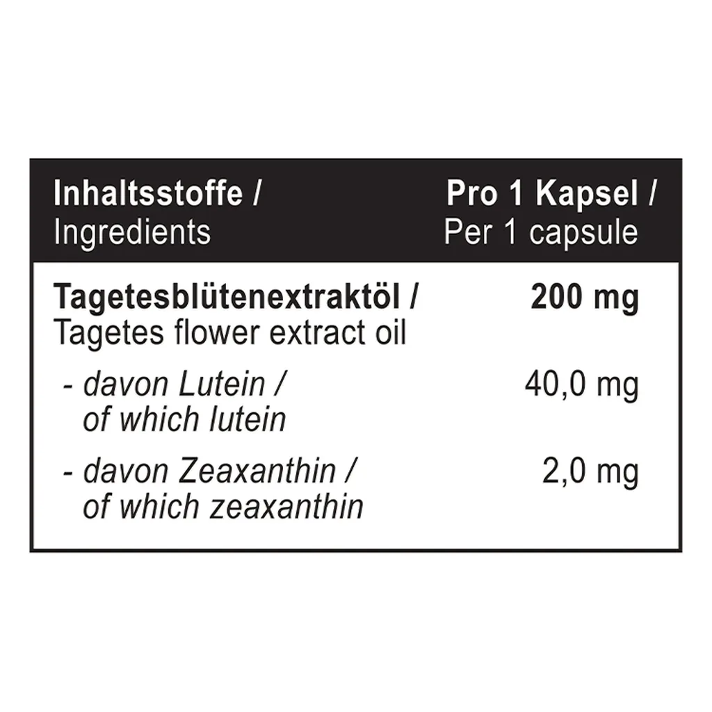 Для очей, MST Lutein 40 mg + Zeaxanthin - 60 м'яких капсул 3 Для очей, MST Lutein 40 mg + Zeaxanthin - 60 м'яких капсул фото 3