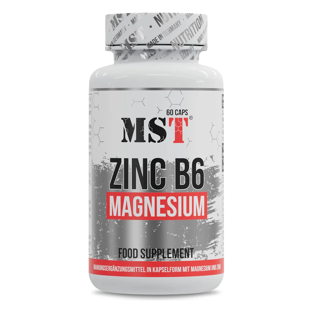 Комплекс, MST Zinc B6 Magnesium - 60 капсул