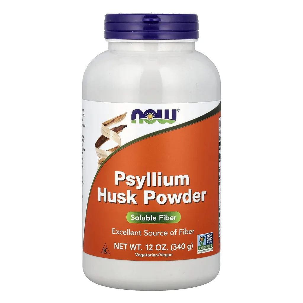 Лушпиння подорожника, NOW Psyllium Husk Powder 340 г