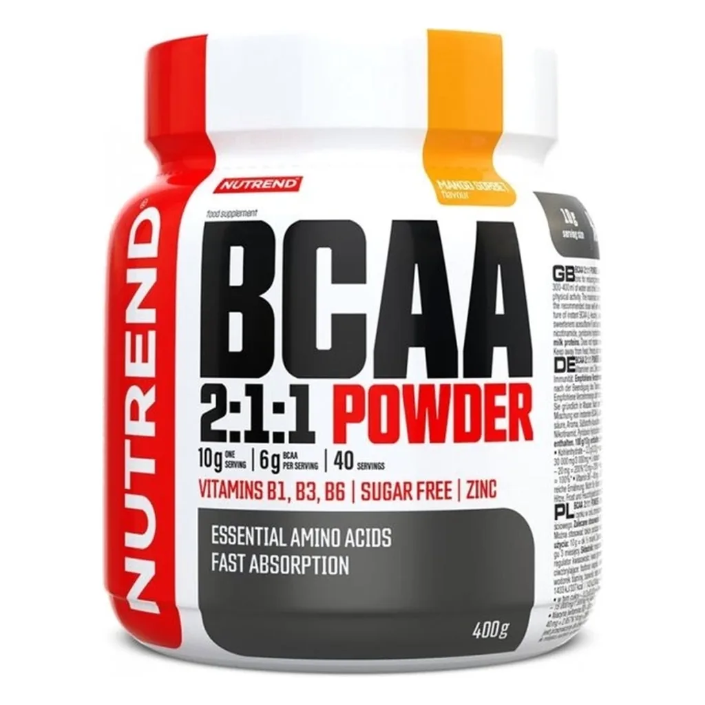 BCAA, Nutrend BCAA 2:1:1 Powder - 400 грам