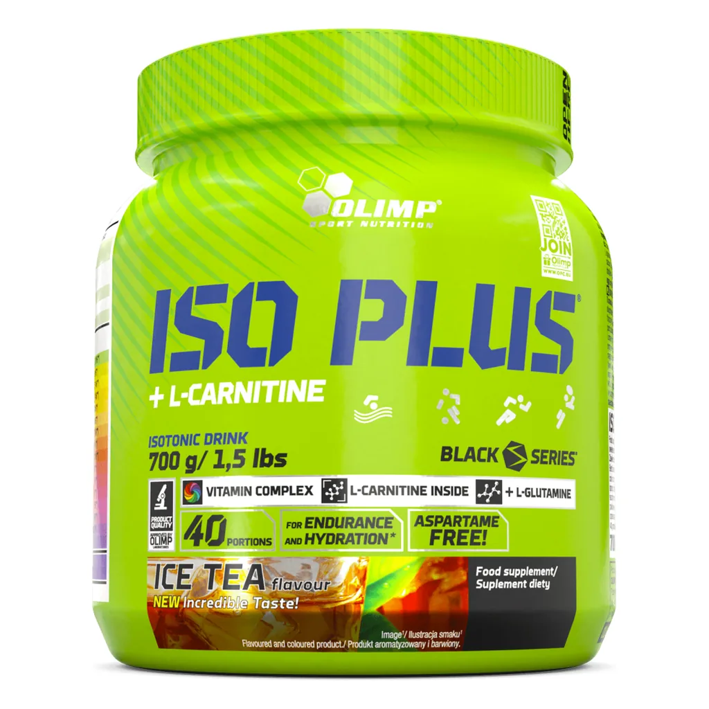 Ізотонік, Olimp Iso Plus + L-Carnitine 700 г Ice Tea