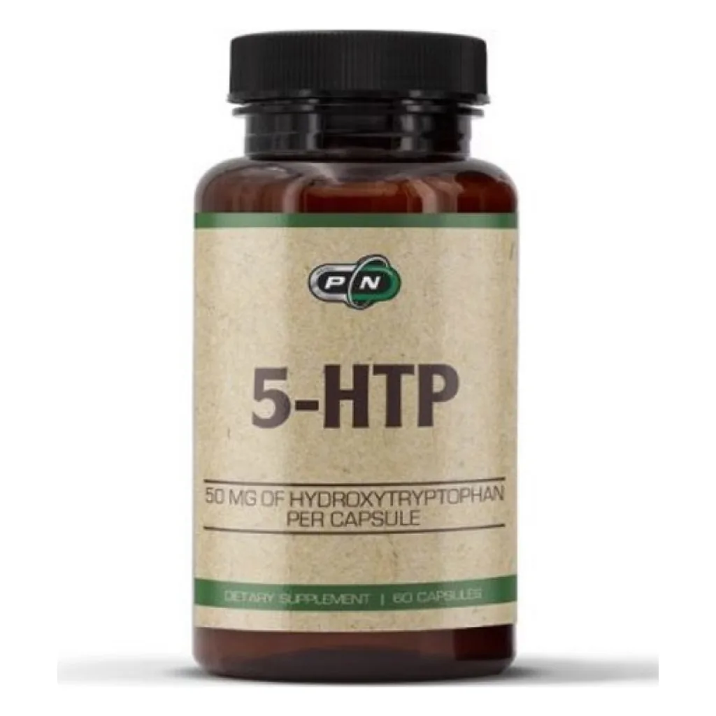 5-HTP, Pure Nutrition 5-HTP 50 mg - 60 капсул