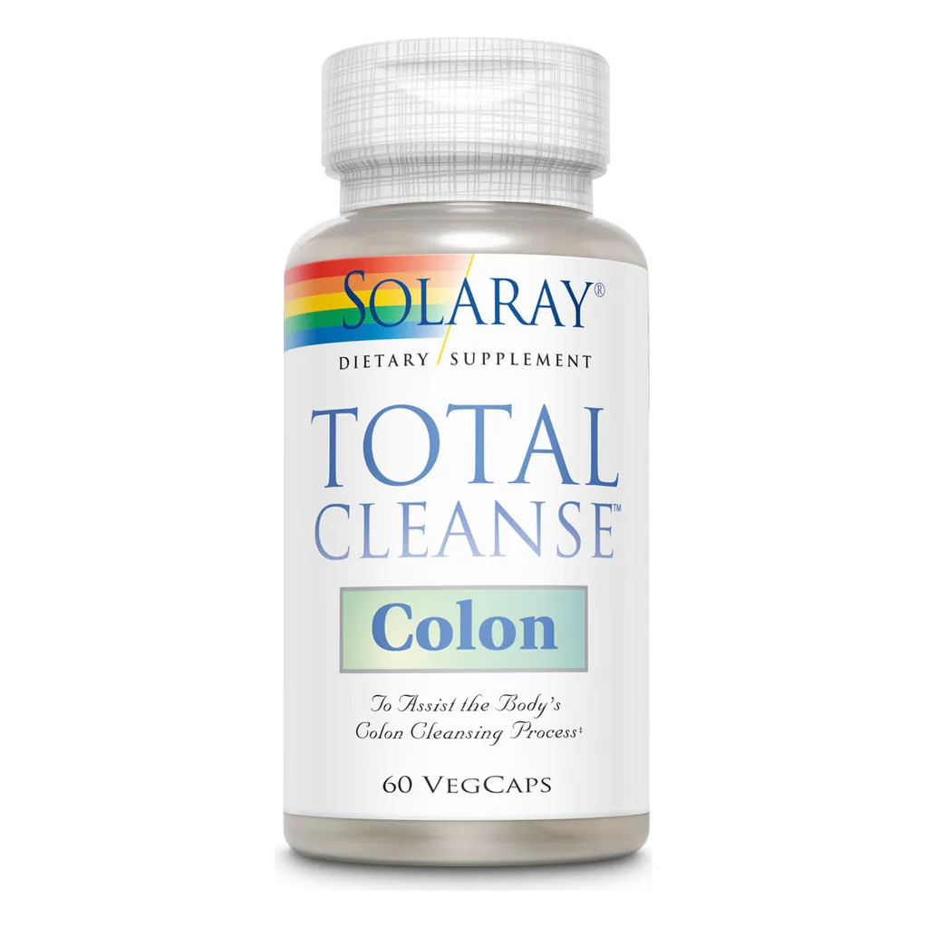 Детокс, Solaray Total Cleanse Colon - 60 вегетаріанських капсул