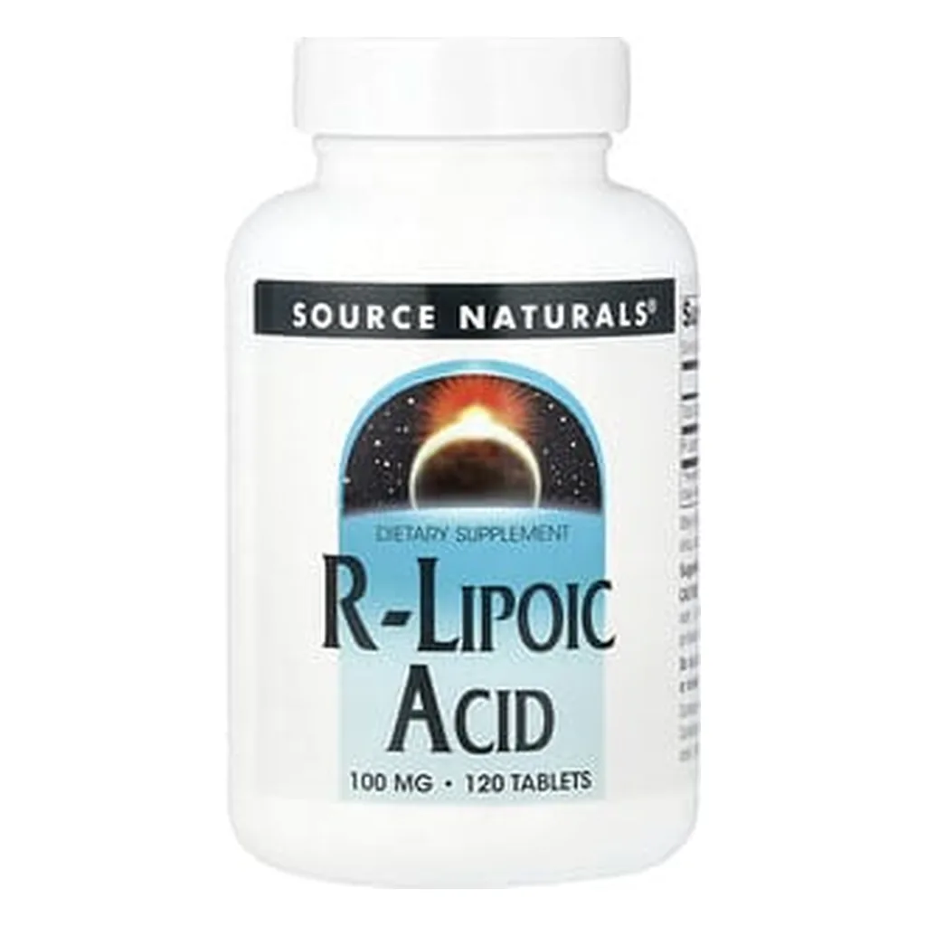 R-ліпоєва кислота, Source Naturals R-Lipoic Acid 120 таблеток