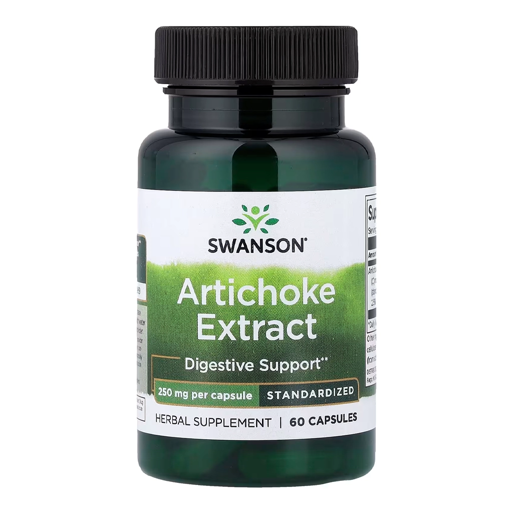 Swanson Artichoke Extract екстракт листя артишоку 250 mg 60 капсул