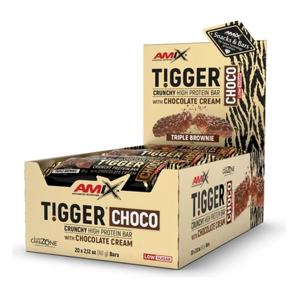 Протеїновий батончик, Amix Tigger Crunchy Protein Bar - 60 г