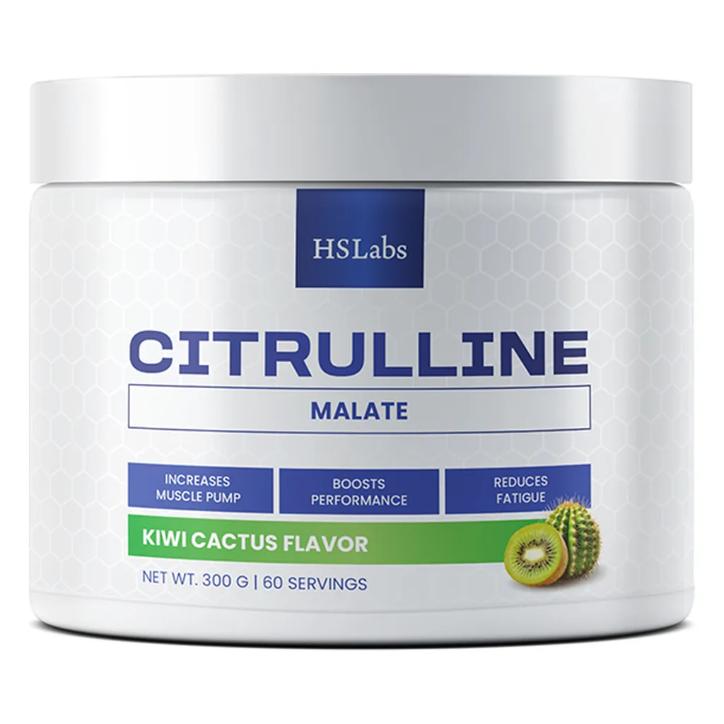 Цитрулін малат HS Labs CITRULLINE MALATE (ківі, кактус) - 300 грам