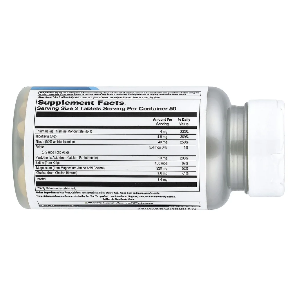 Магній хелат, KAL Magnesium Amino Acid Chelate - 100 таблеток 2 KAL Magnesium Amino Acid Chelate склад — амінокислотний хелат магнію 220 мг, вітаміни групи B
