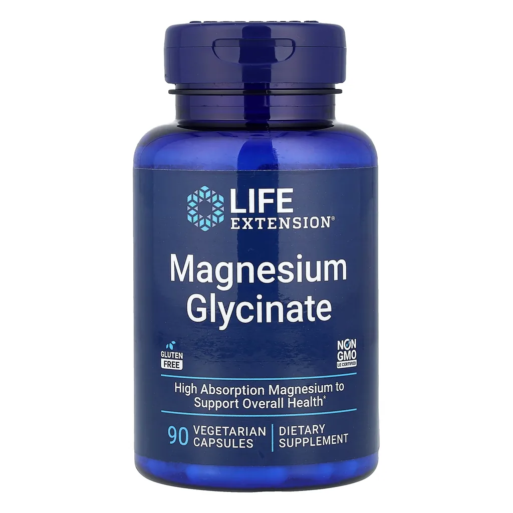 Магній гліцинат, Life Extension Magnesium Glycinate 105 mg - 90 капсул