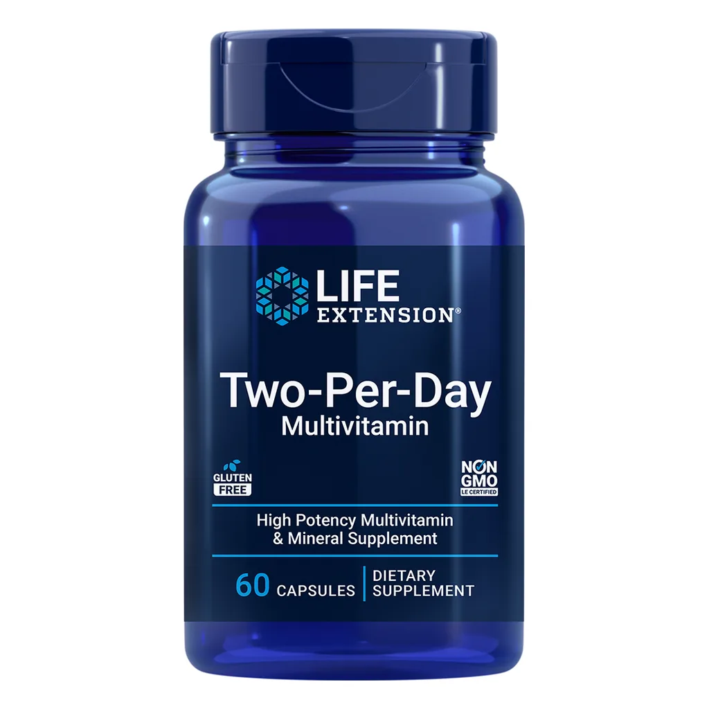 Мультивітамінний комплекс, Life Extension Two-Per-Day - 60 капсул