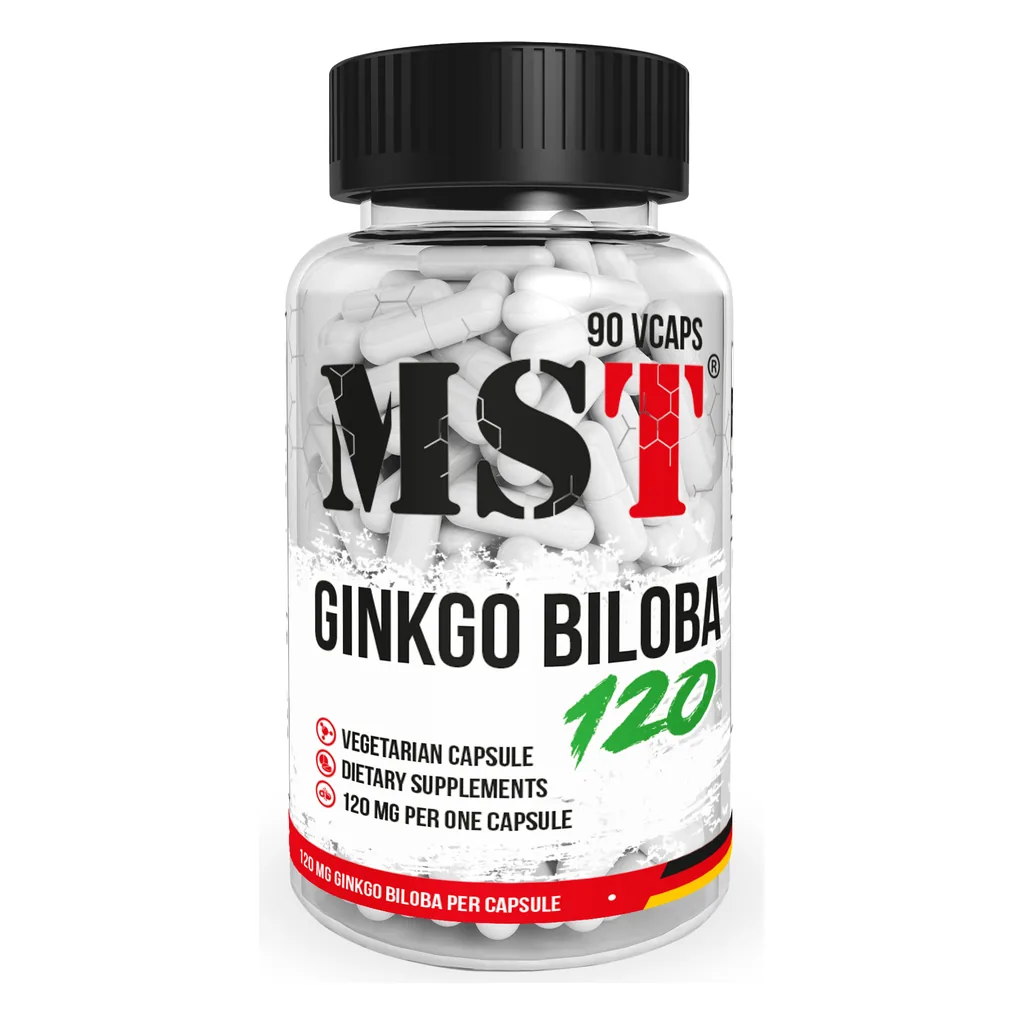 Для мозку, MST Ginkgo Biloba 120 мг 60 капсул