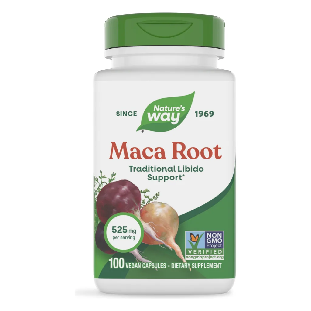 Мака перуанська, Nature's Way Maca 525 mg - 100 vcaps