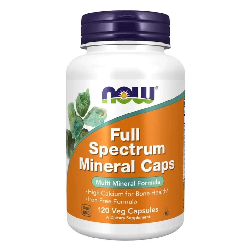 Мінеральний комплекс, NOW Full Spectrum Mineral Caps - 120 капсул