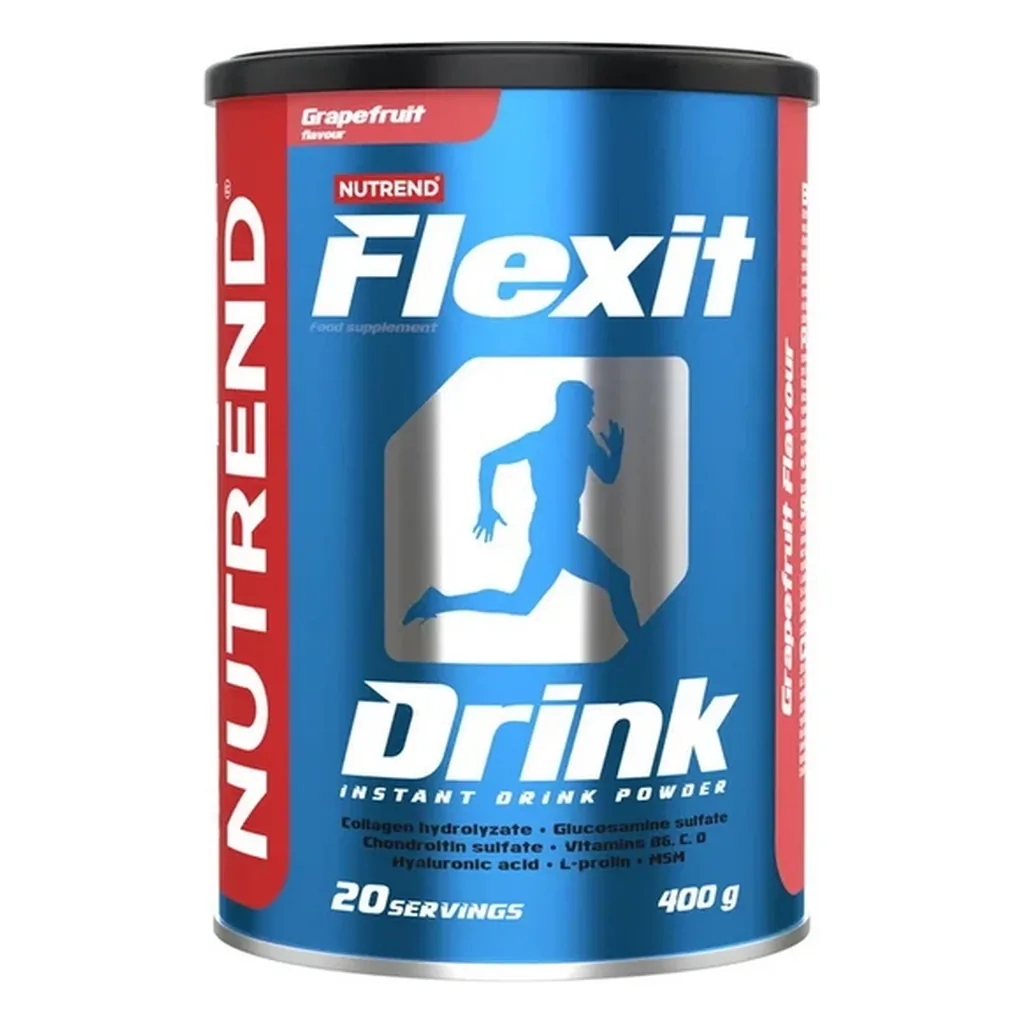 Nutrend Flexit Drink 400 г комплекс для суглобів — банка спереду